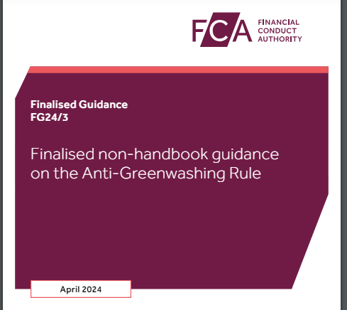 The FCA’s welcome Anti-Greenwash rule is now live – our thoughts